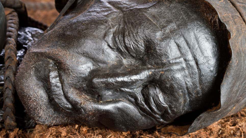 La cabeza increíblemente bien conservada de Tollund Man