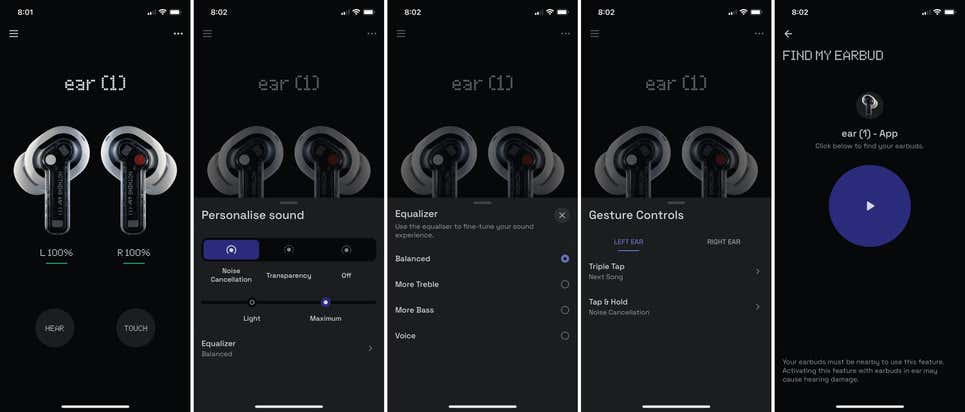 La mejor función de la aplicación es la de encontrar los auriculares.
