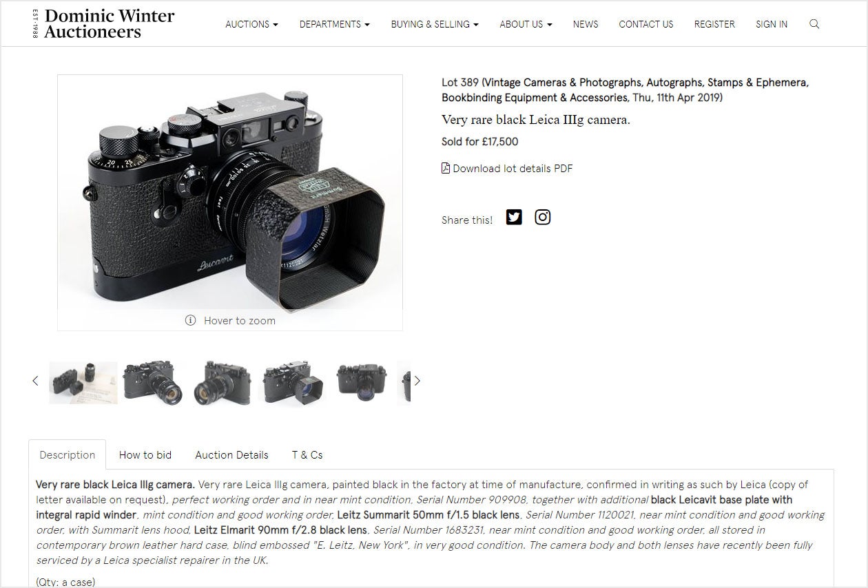 Resulta de la compra en la subasta hace dos años