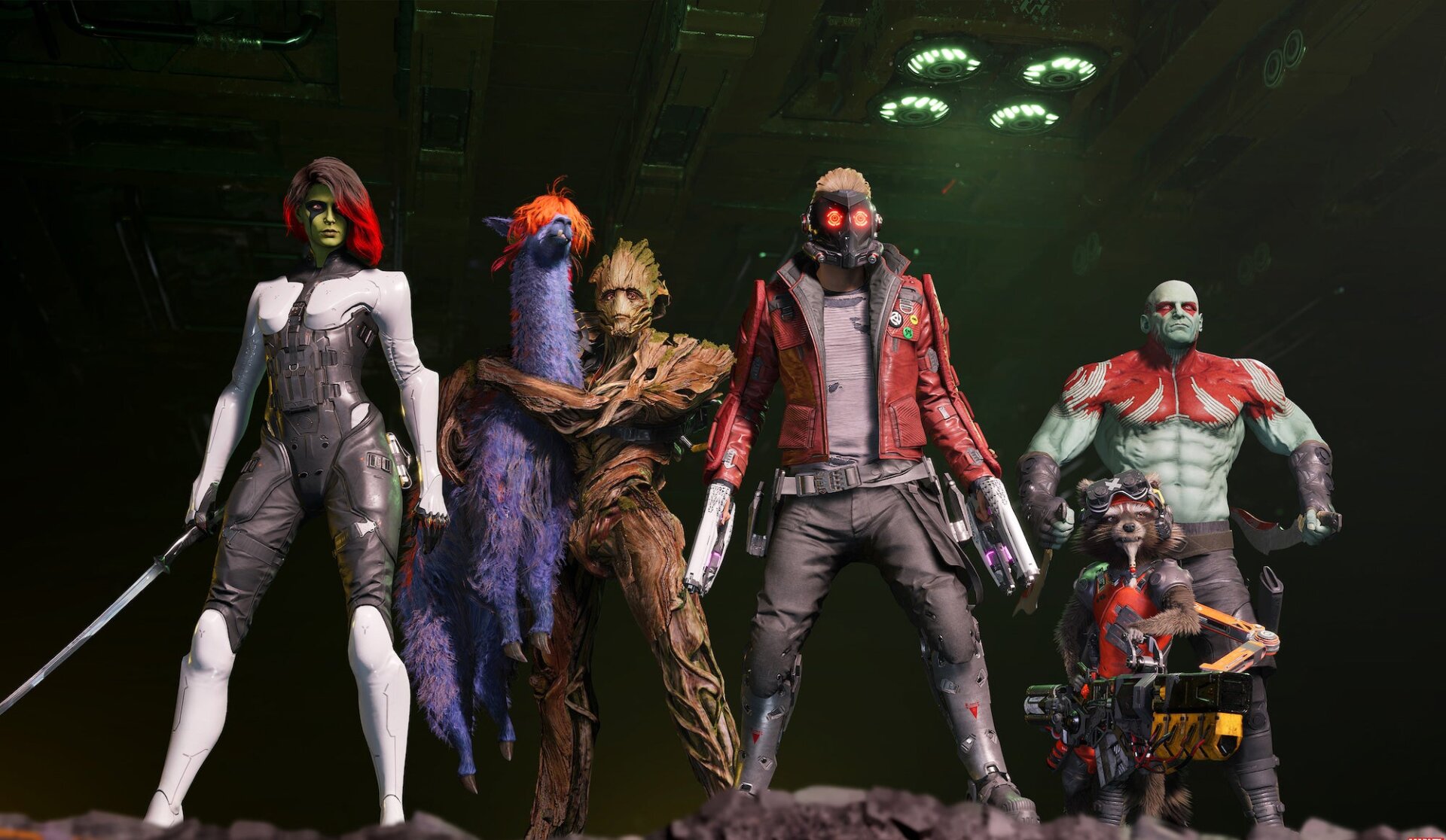 Sí, eso es una Llama espacial. No, no preguntes por qué.