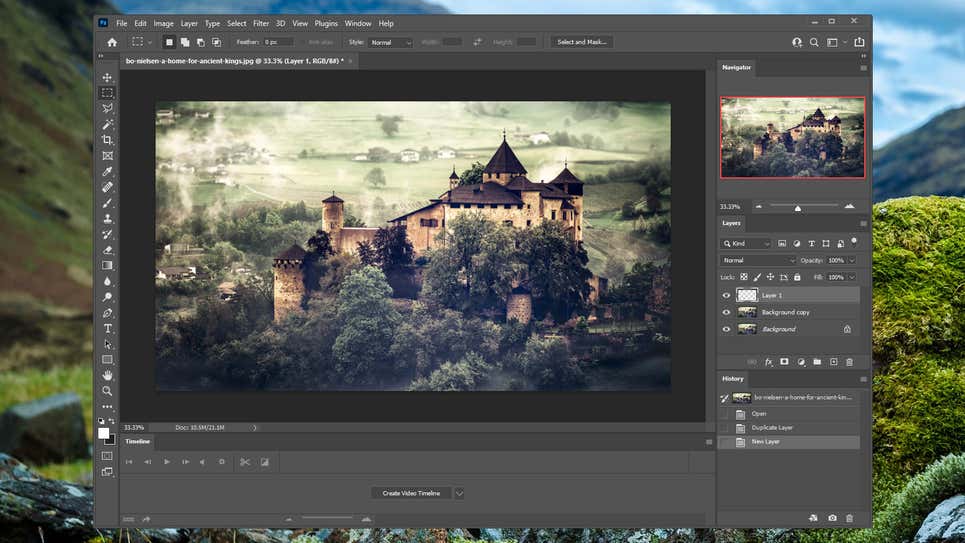 Screenshot: Adobe Photoshop