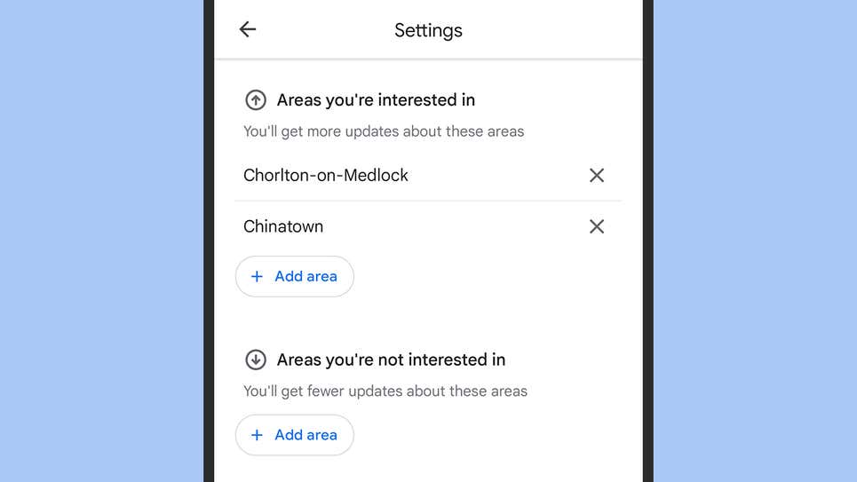 Screenshot: Google Maps