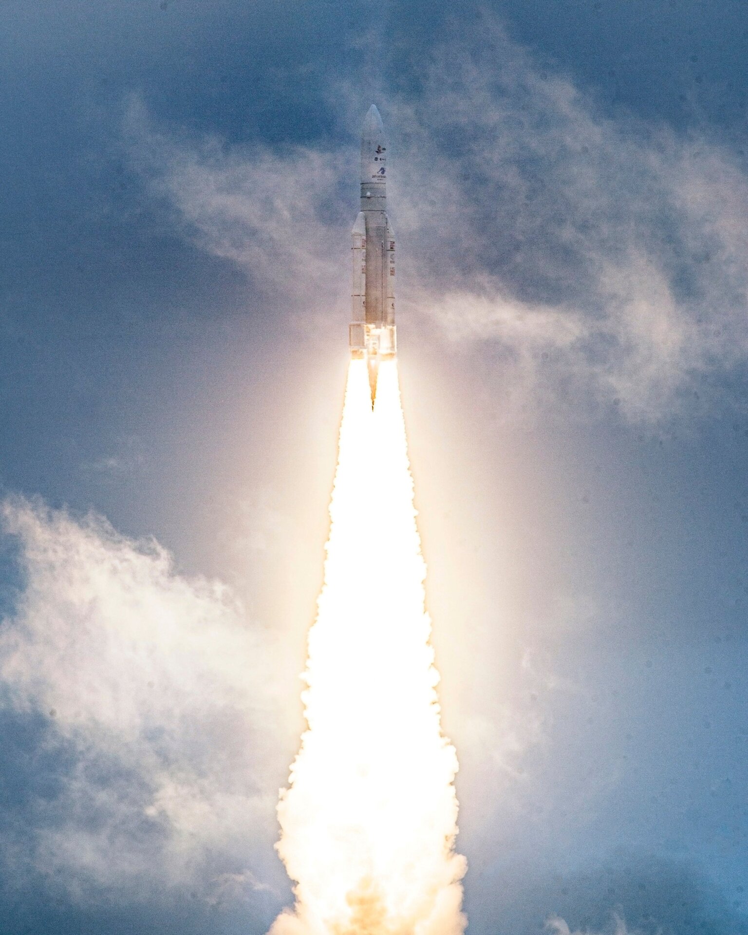 Lanzamiento del Webb en un Ariane 5