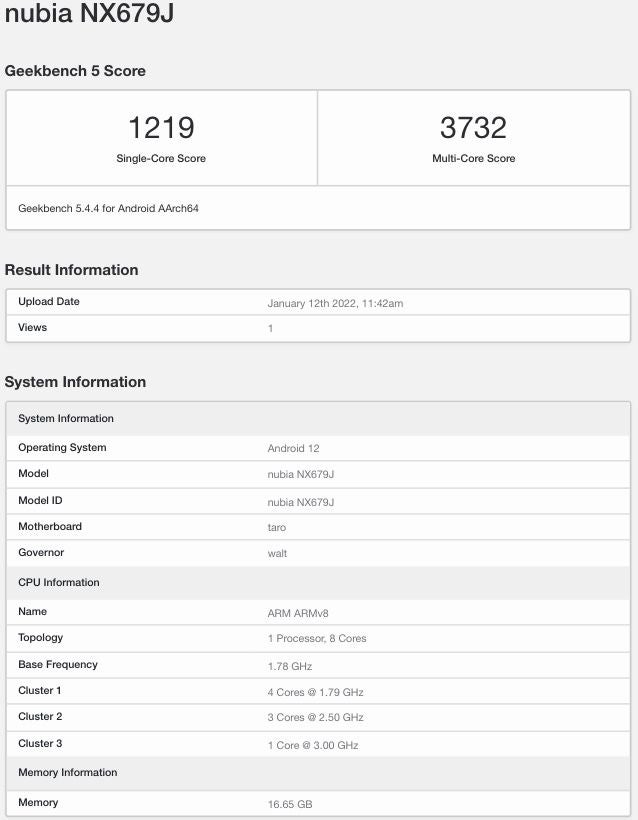 Image: Geekbench / Image: (vía Gizmochina)