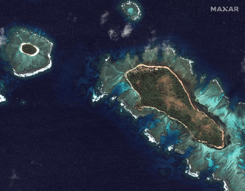 Image: Satellite image ©2022 Maxar Technologies/Earther