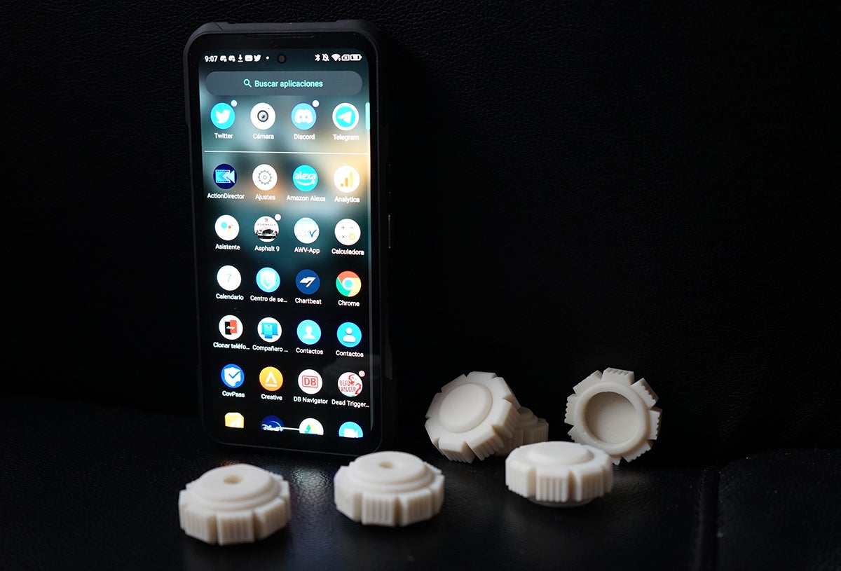 La pantalla del V20 tiene un brillo estupendo y es muy agradable de usar.