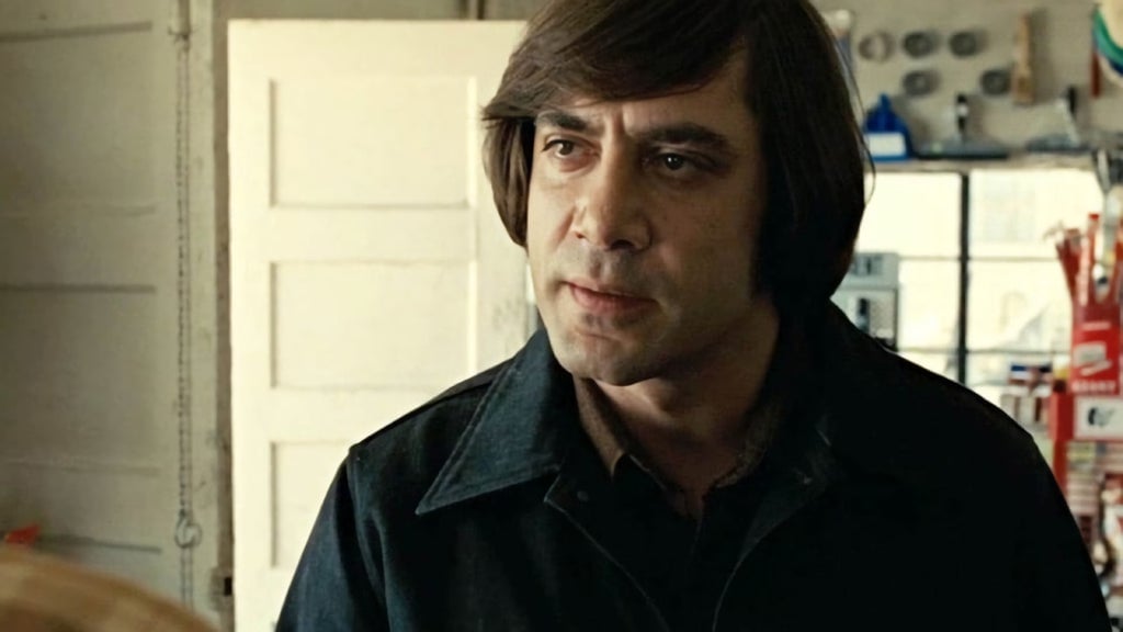 Javier Bardem en No Country for Old Men.