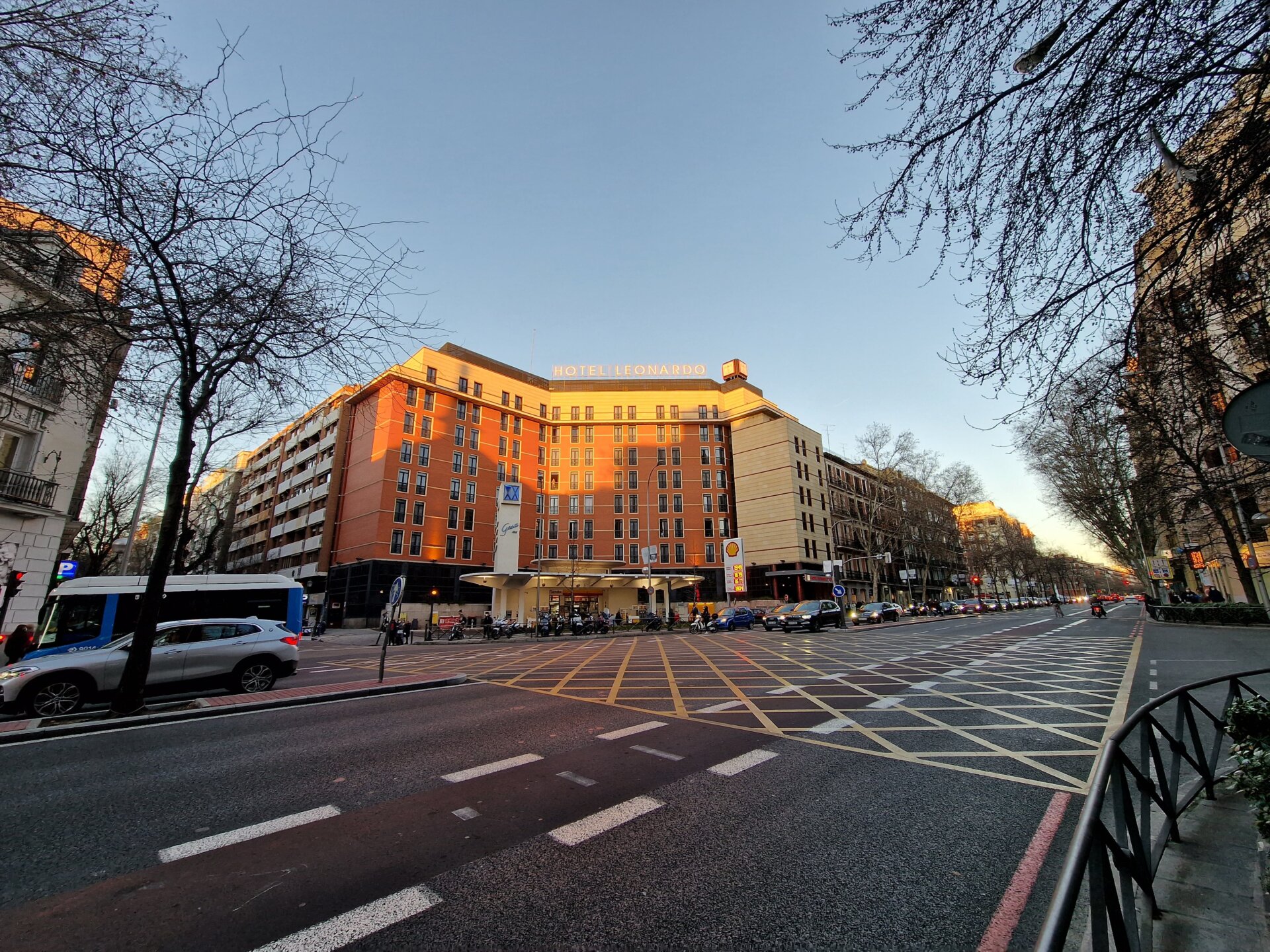 Imagen obtenida con el gran angular.