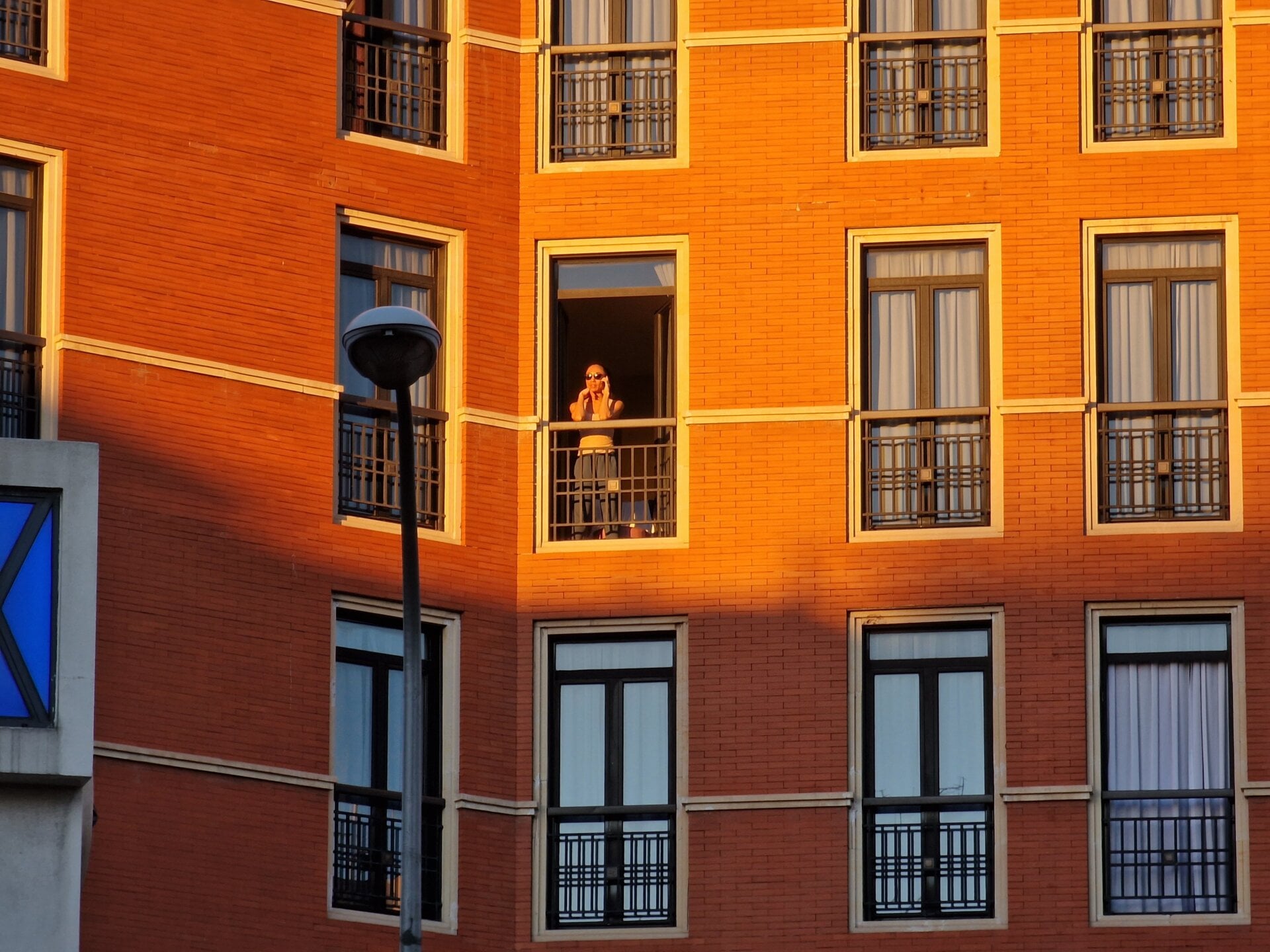 Imagen obtenida con el teleobjetivo x10.