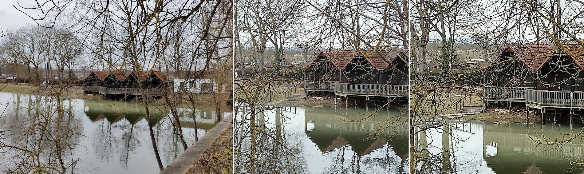 Una foto 1X, seguida de un recorte de las fotos en 2X y 4X. A medida que avanza el zoom se nota un poco de empaste, pero en general muy bien.