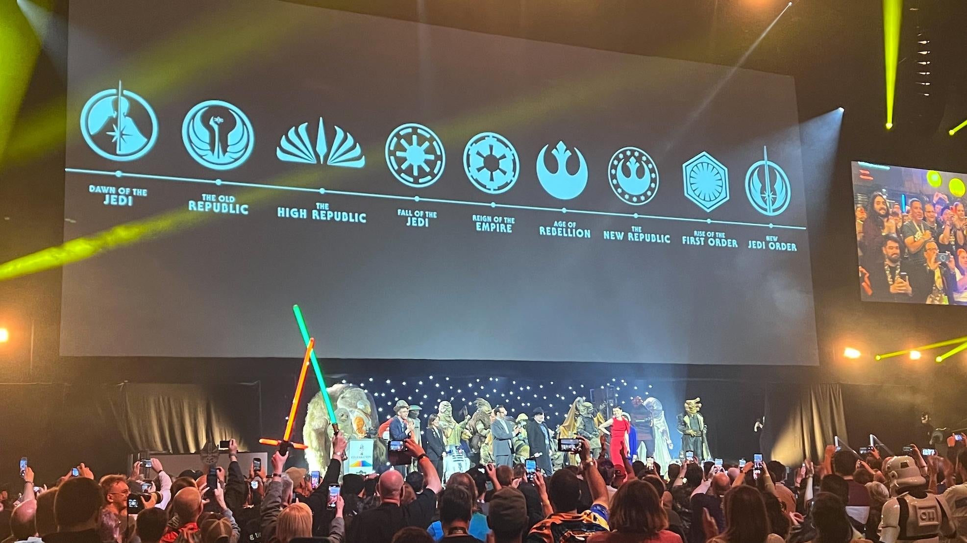 Daisy Ridley regresa en Star Wars Celebration 2023.
