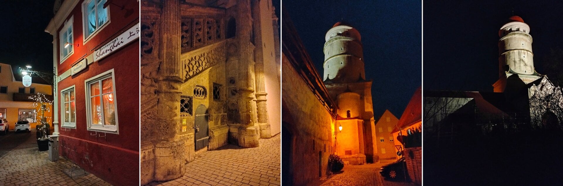 Algunos ejemplos de fotos nocturnas tomadas con el Realme 9i.