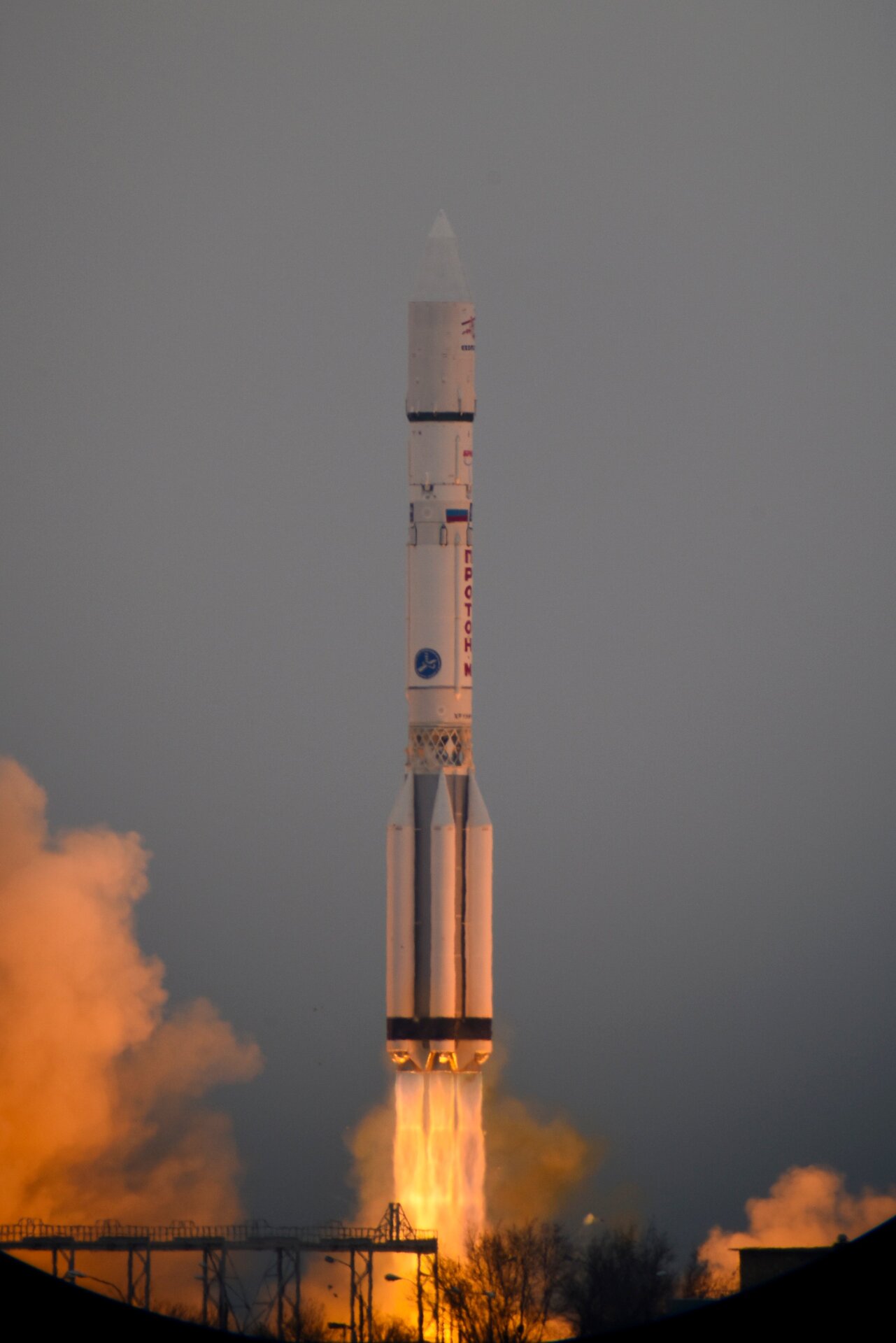 Un cohete Proton lanzado en2016.