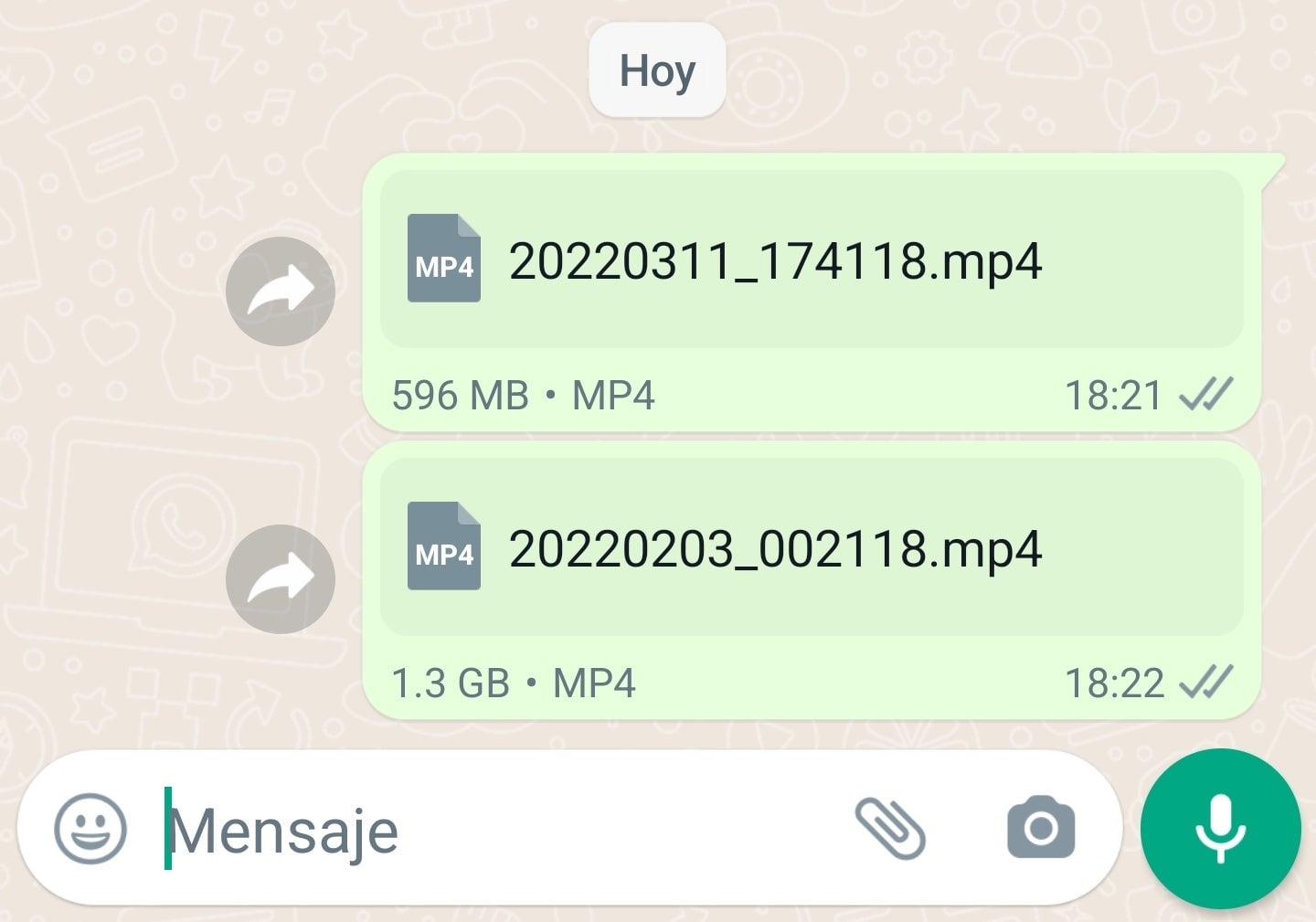 En mis primeras pruebas he podido enviar un archivo de casi 600 MB y otro de más de 1,3 GB.