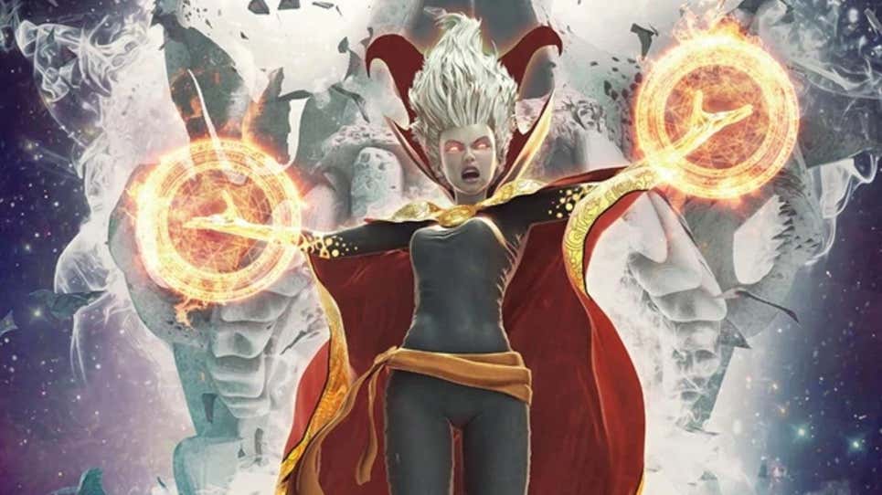 Clea en la portada de Strange Vol.3 #1, dibujada por Björn Barends.