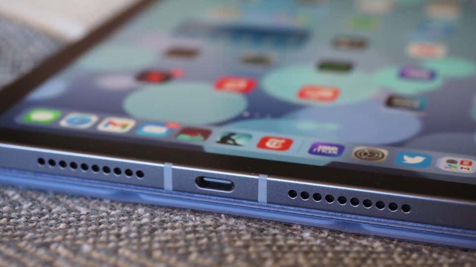 Un iPad mini con USB-C.