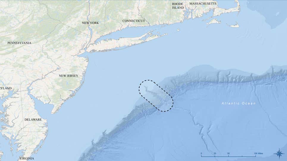 El Cañón de Hudson se encuentra a unos 160 kilómetros al sureste de la ciudad de Nueva York
