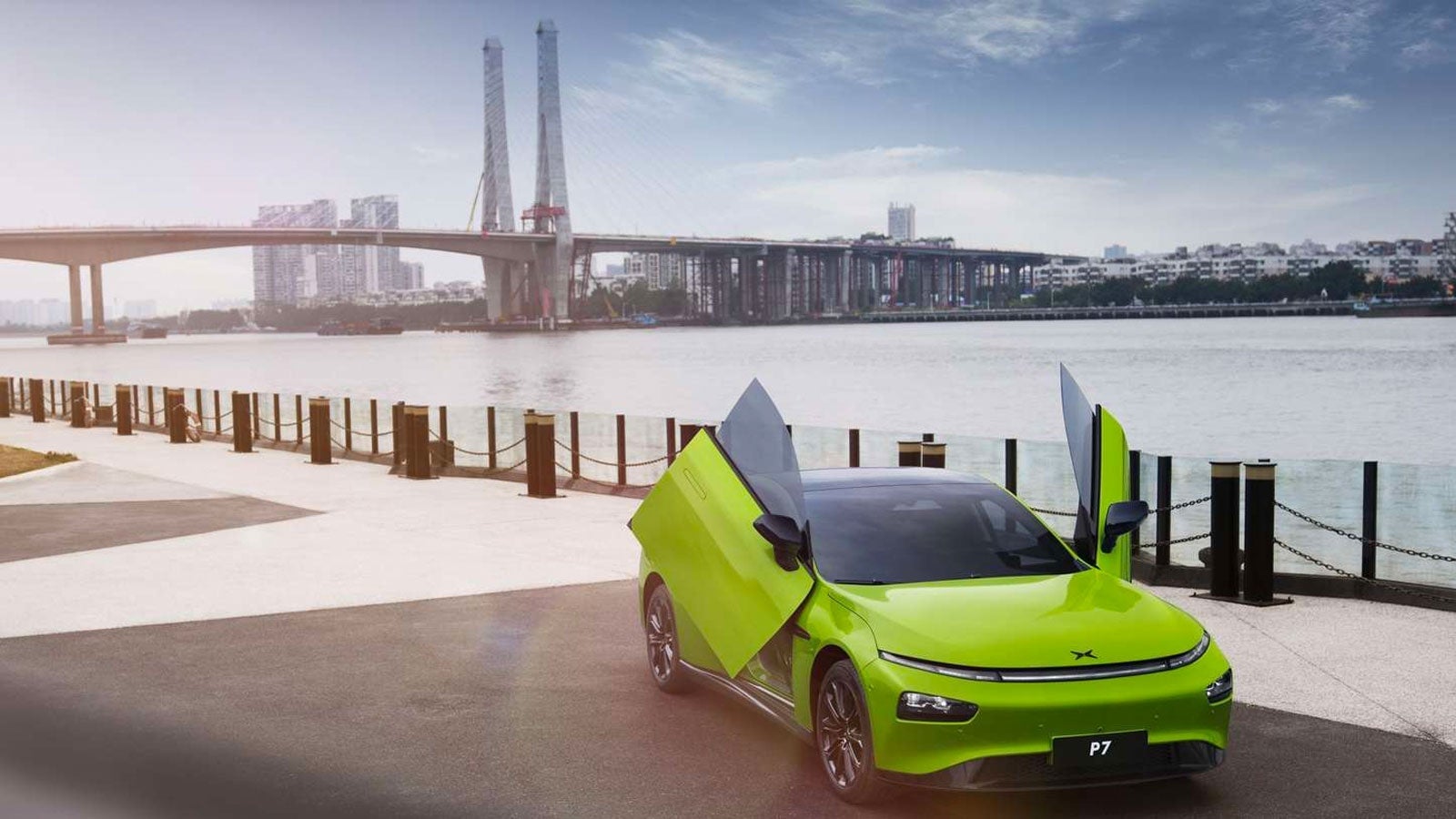 XPeng vende vehículos eléctricos como el Sleep P7 en China