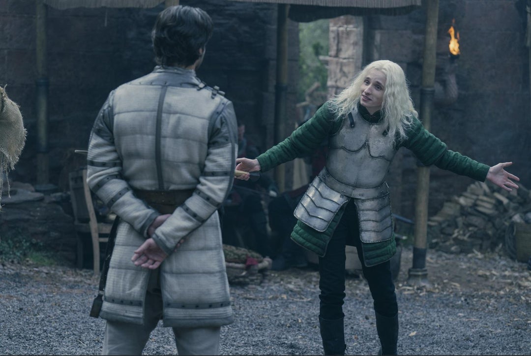 El joven príncipe Aegon Targaryen.