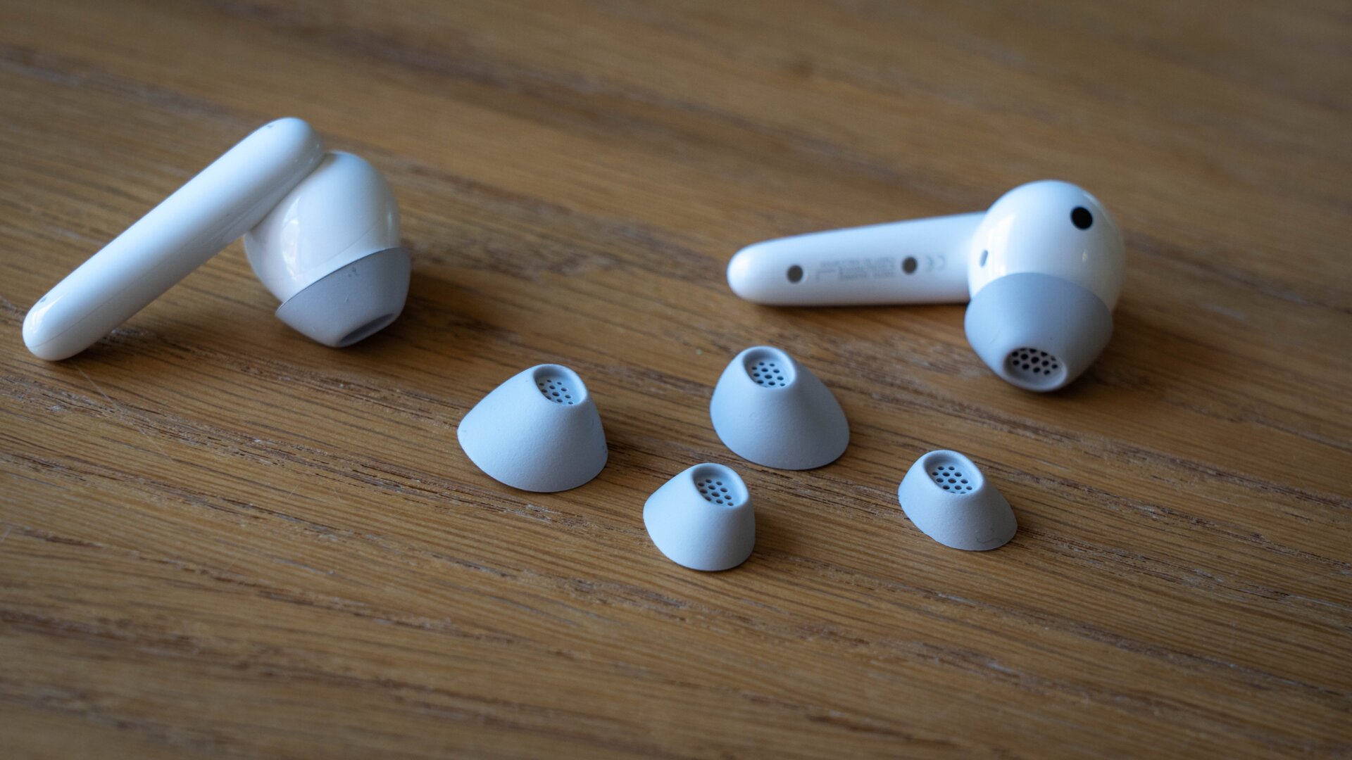 Tenemos varias puntas de silicona alternativas.