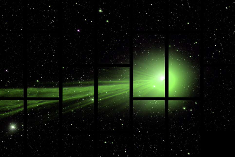 El cometa Lovejoy.
