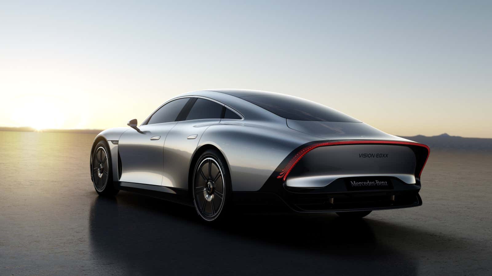 Un modelo Mercedes Vision EQXX