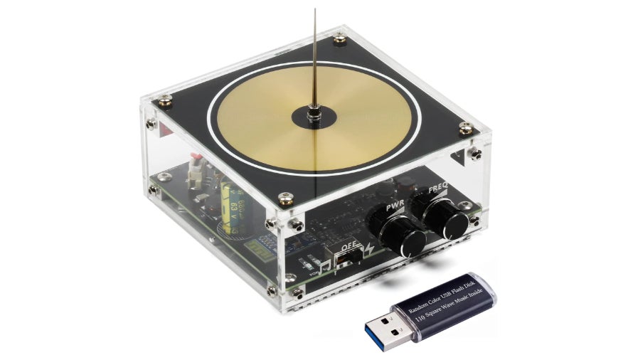 El altavoz de la bobina de Tesla.