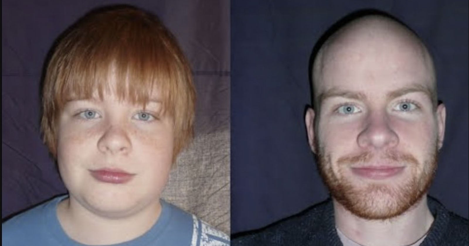 Jordan con 13 y con 28 años