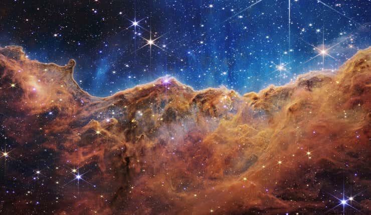 La Nebulosa de la Quilla vista por el Webb