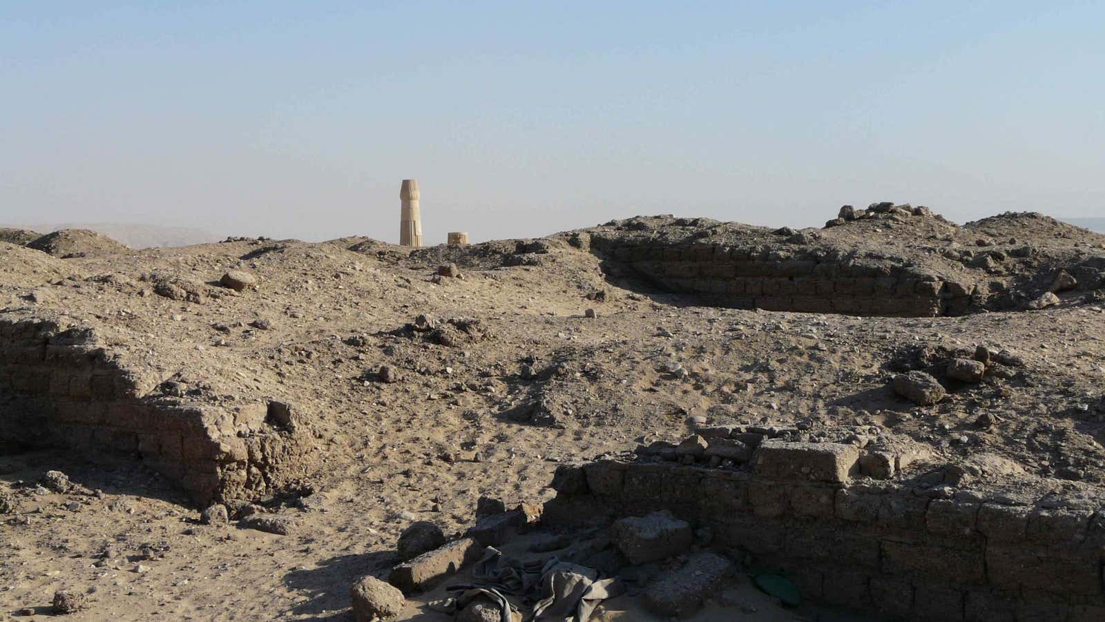 La ciudad antigua de Amarna