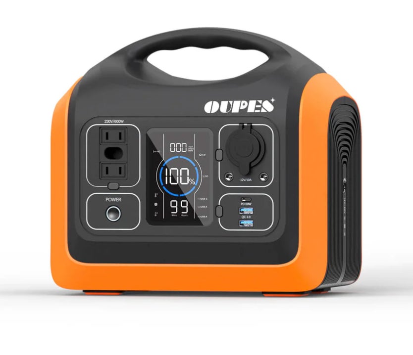 Gran banco de carga para apagones. 