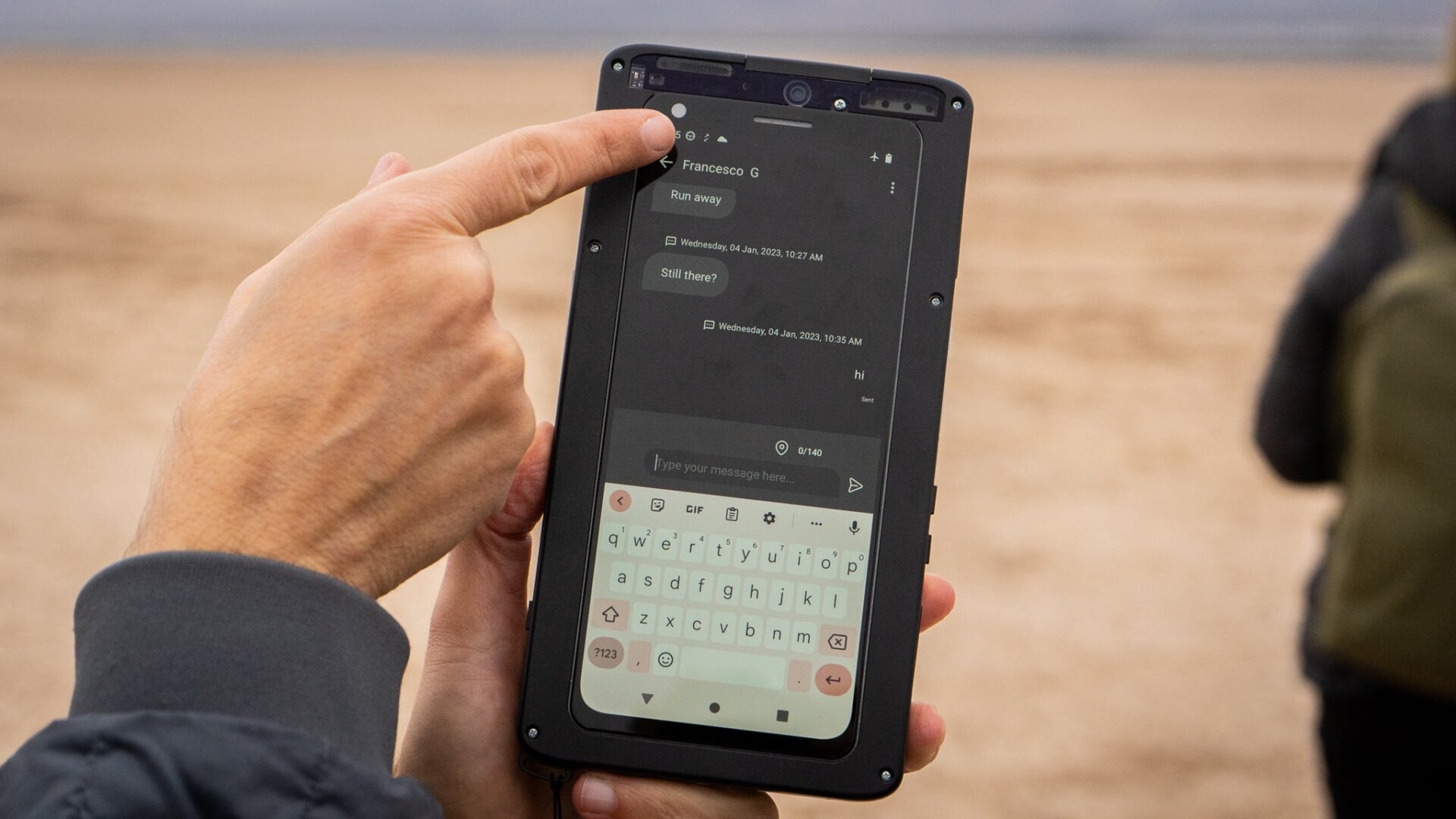 Un portavoz de Qualcomm nos muestra qué buscar al enviar un mensaje de texto por satélite