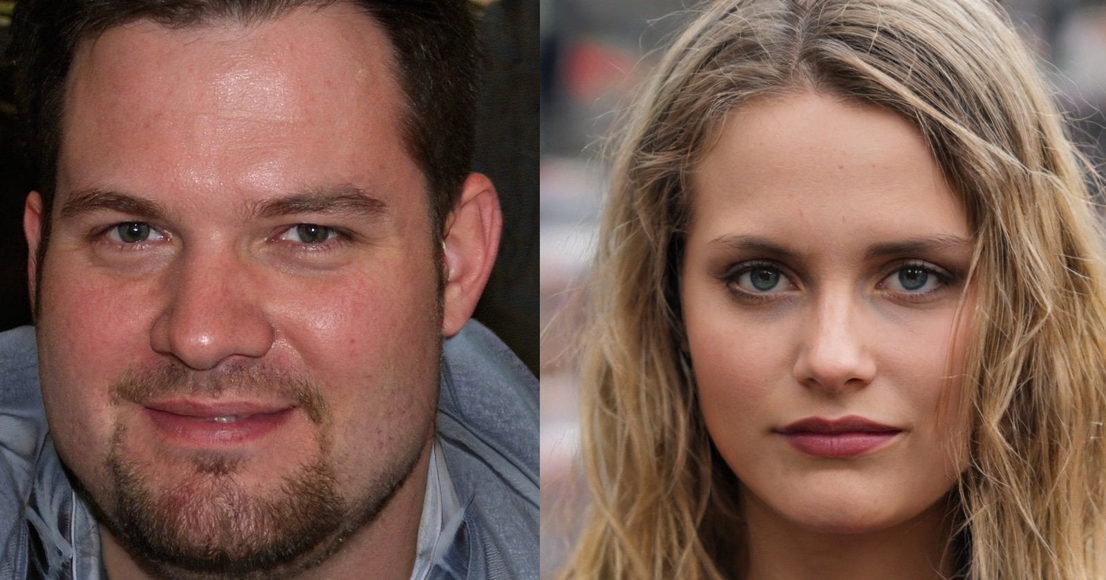 No, no son personas reales