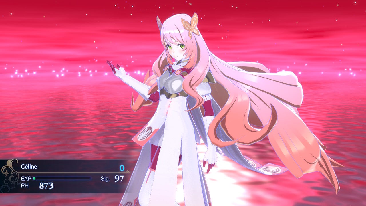 Atentos a la combinación de Céline y Celica, uno de mis personajes y emblema favoritos en combate.