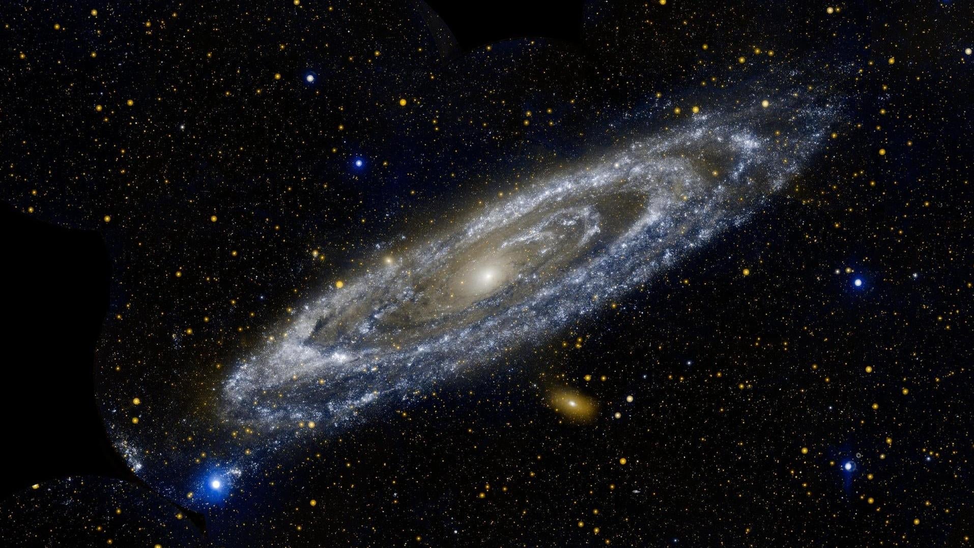 La galaxia de Andrómeda.