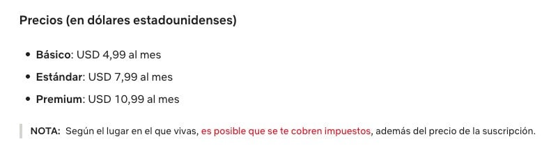 Nuevos precios en Ecuador, Guatemala, República Dominicana y otros países.