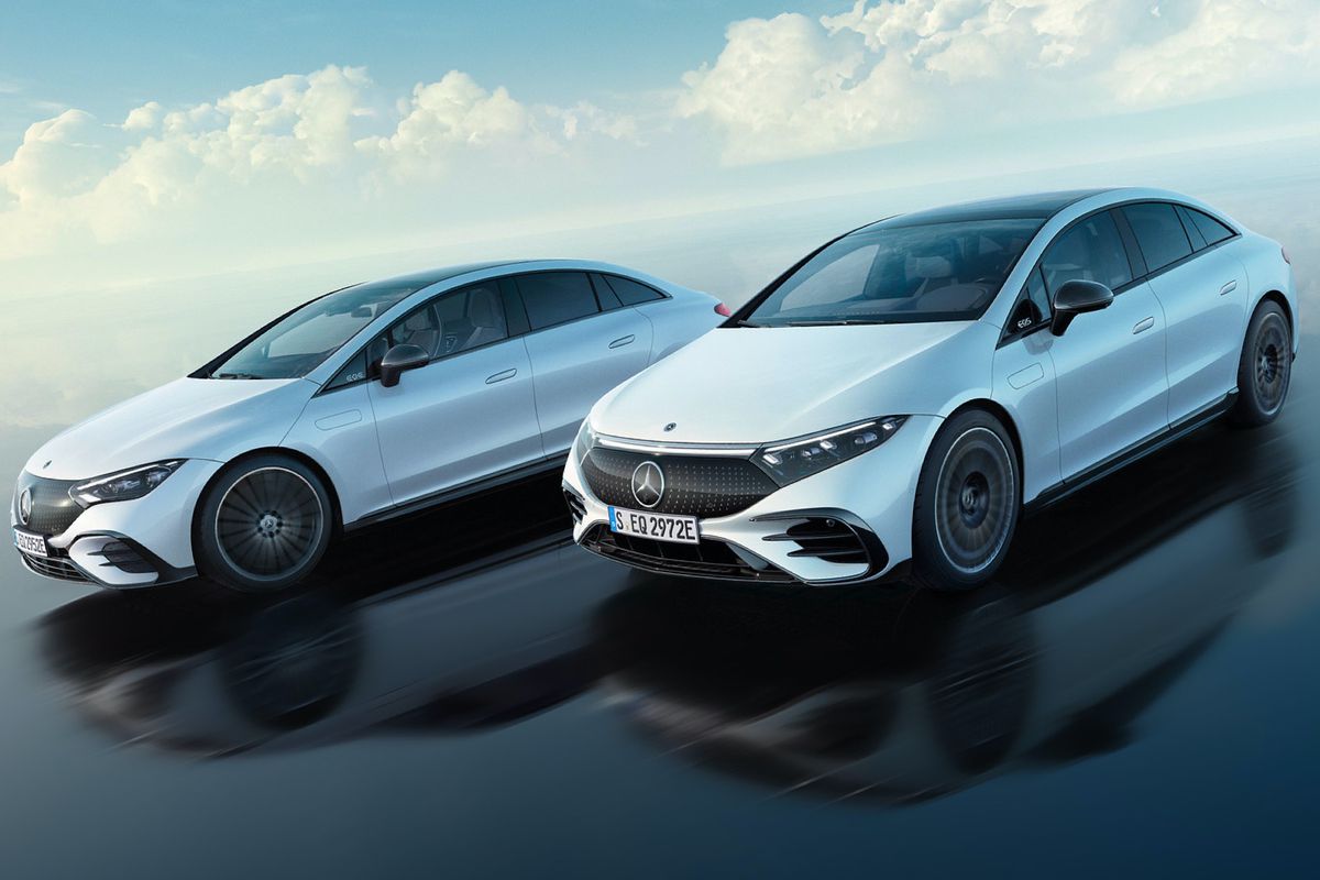 Los modelos eléctricos EQE y EQS