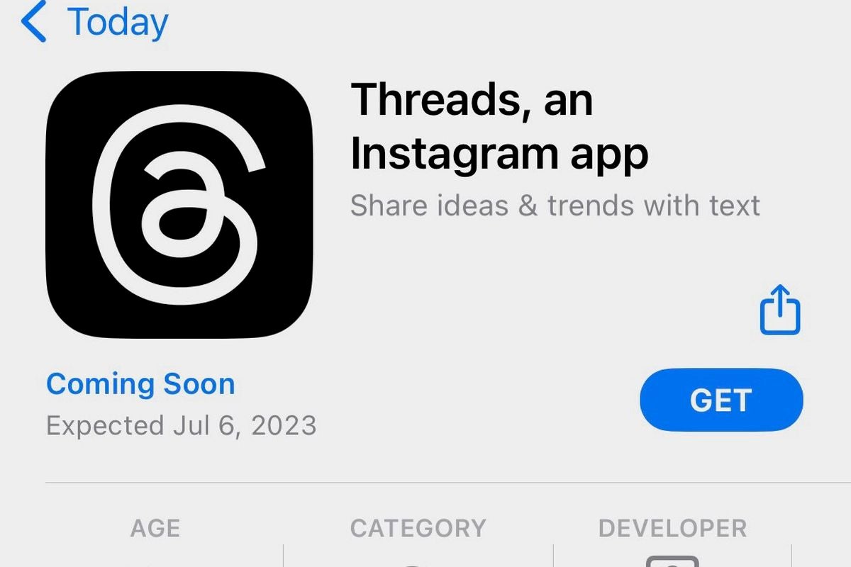 Threads llega en dos días a la App Store