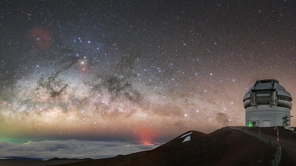 Géminis Norte en Maunakea en Hawai’i. 