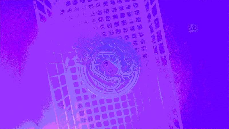 Que no te engañe la imagen. Esa pieza tiene 16cm de diámetro y aún así parece pequeña dentro de la bandeja.Gif: Carlos Zahumenszky / Gizmodo