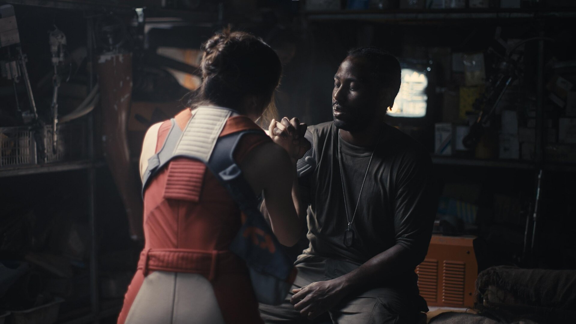 John David Washington en El Creador.