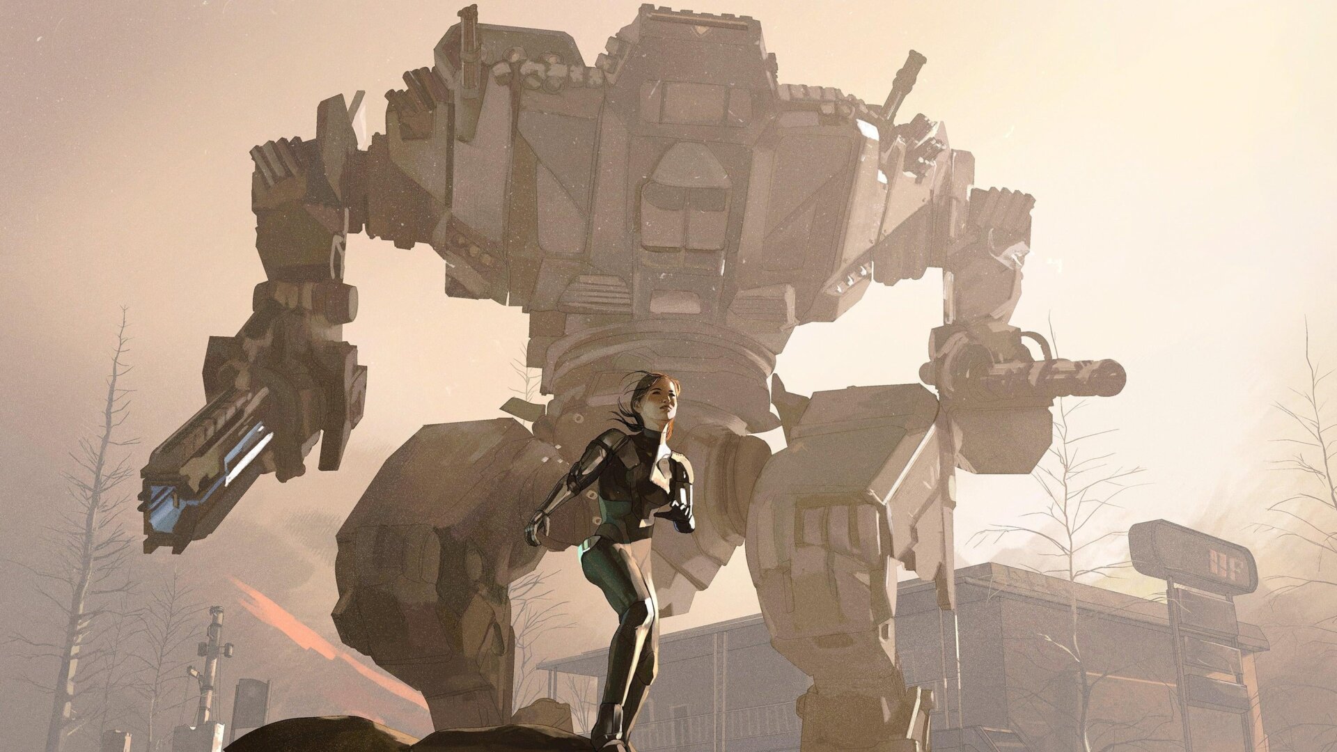 Arte conceptual del perro de caza de Owen Freeman