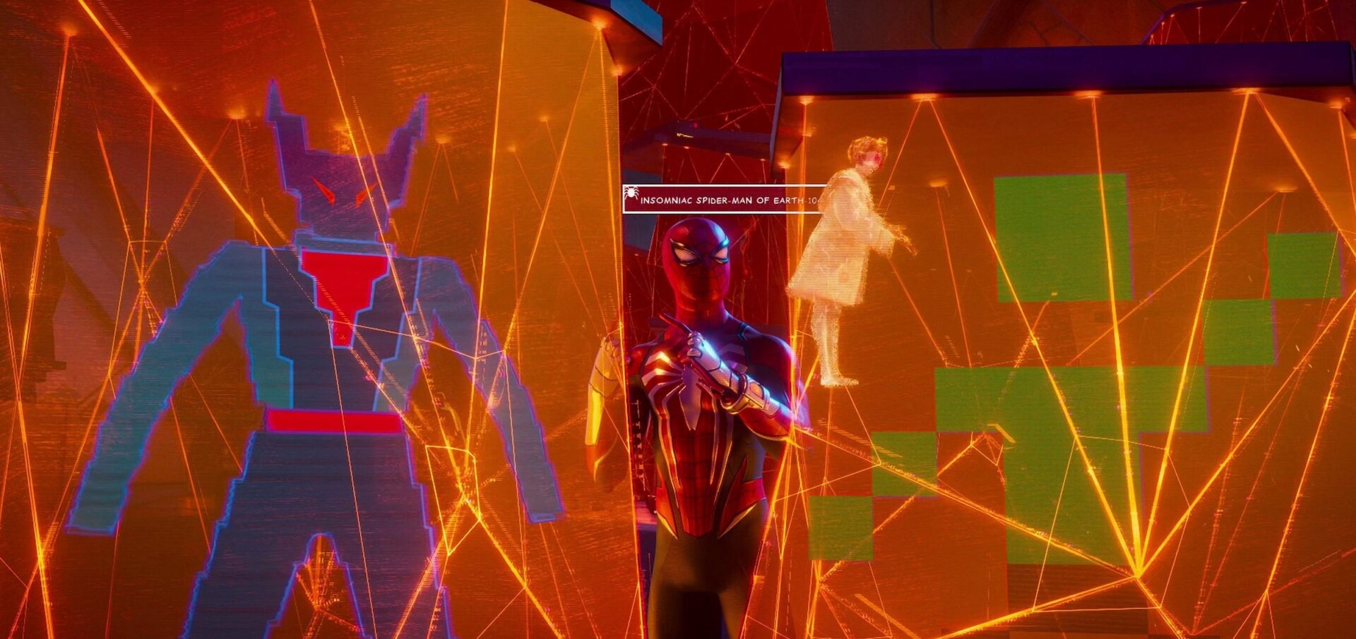 El videojuego Spider-Man en una película de Spider-Man