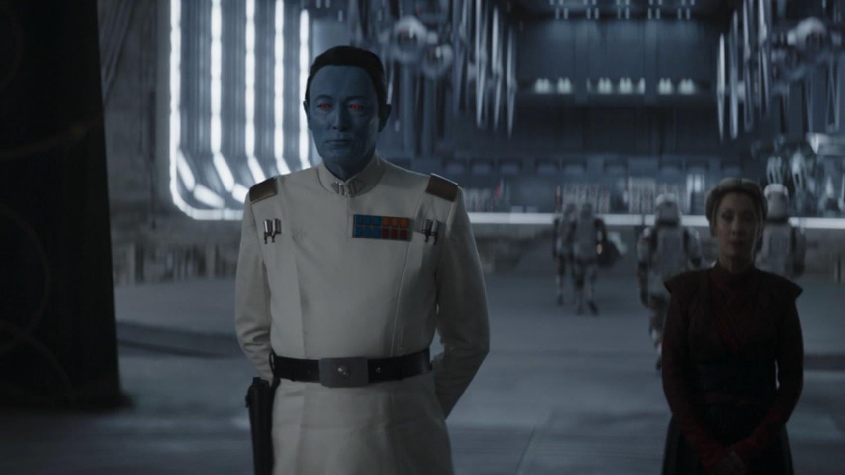 Ahsoka plantea un problema para Thrawn.