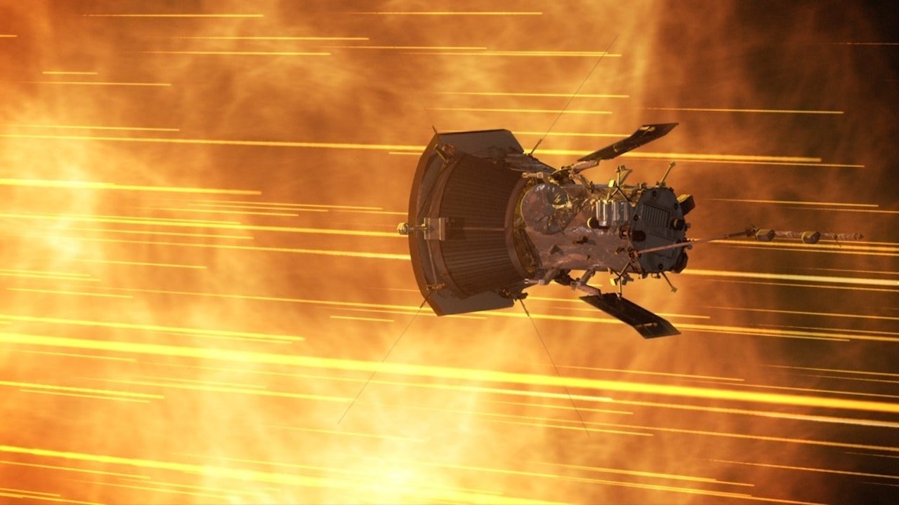 Impresión artística de Parker Solar Probe.