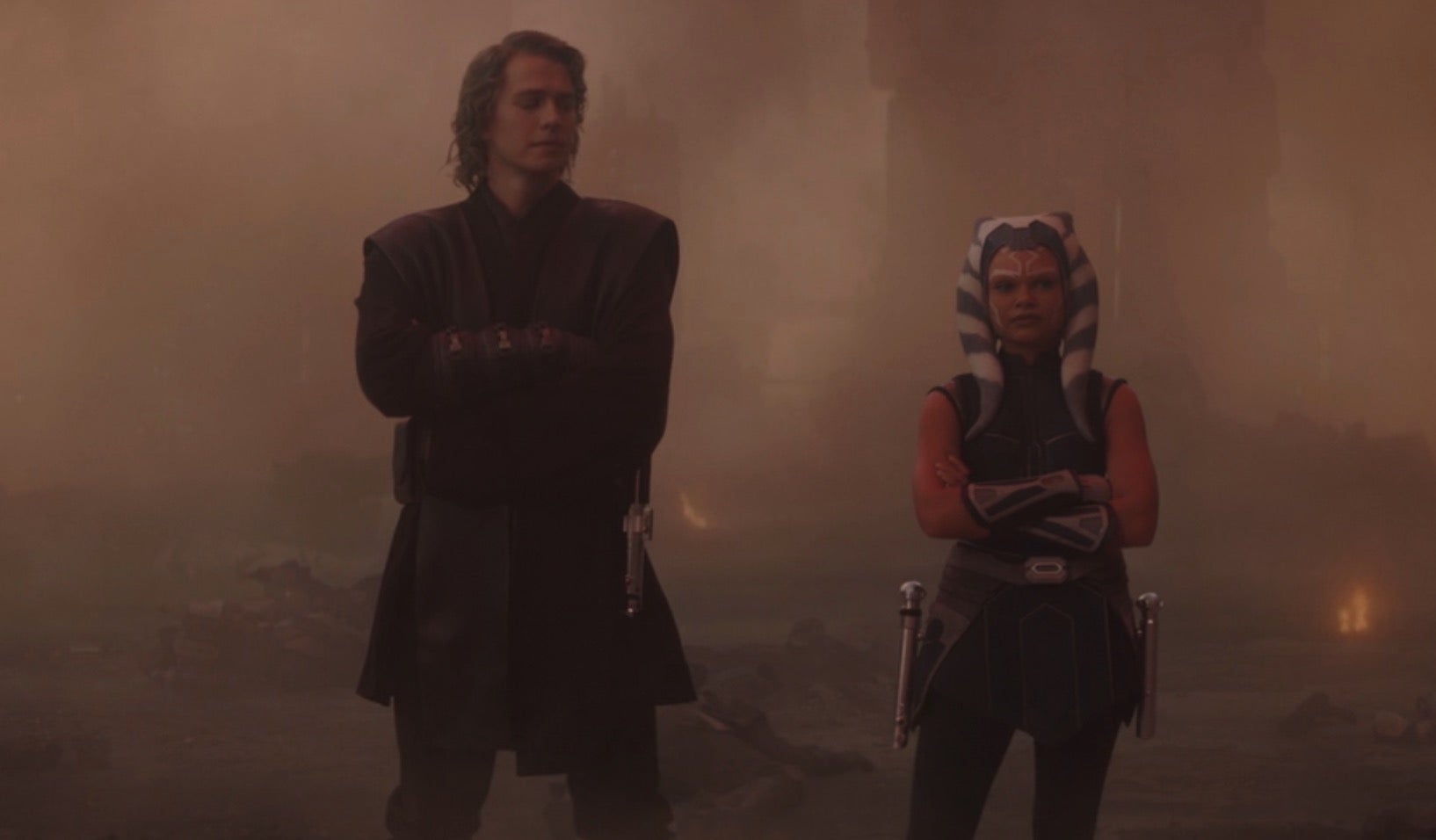 Tenemos escenas de acción en vivo de La Guerra de los Clones, muchachos.