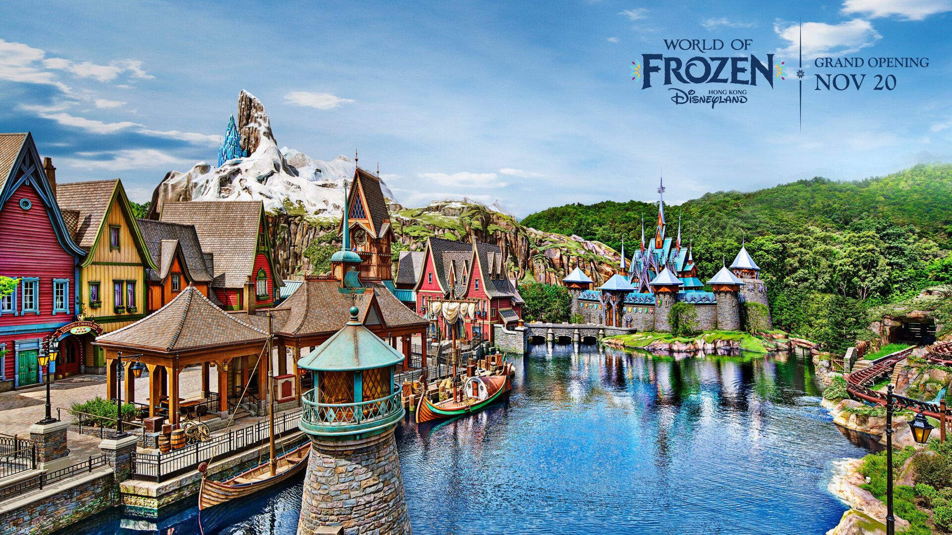 Mundo de Frozen, Hong Kong Disneylandia