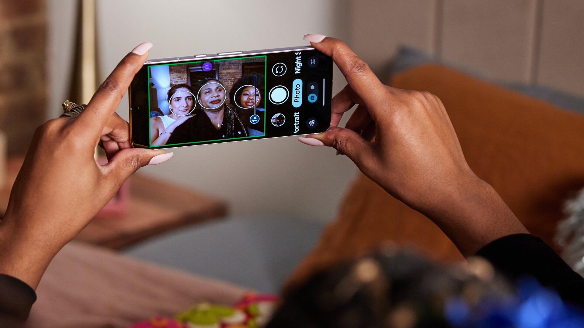 La nueva función de marco guiado de Google Pixel.