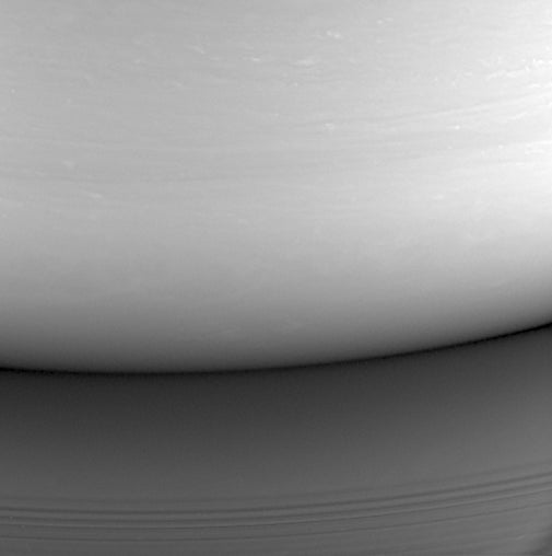 La última imagen de Cassini fue tomada el 14 de septiembre de 2017.