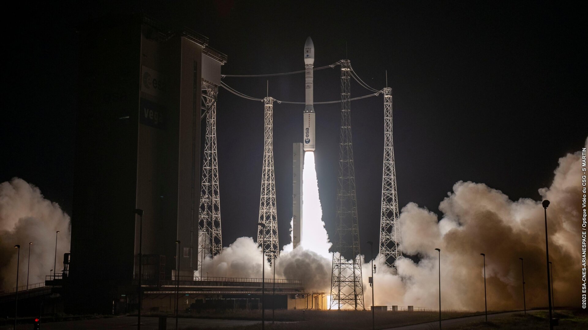 El vuelo VV23 de Vega se lanzó el 8 de octubre.